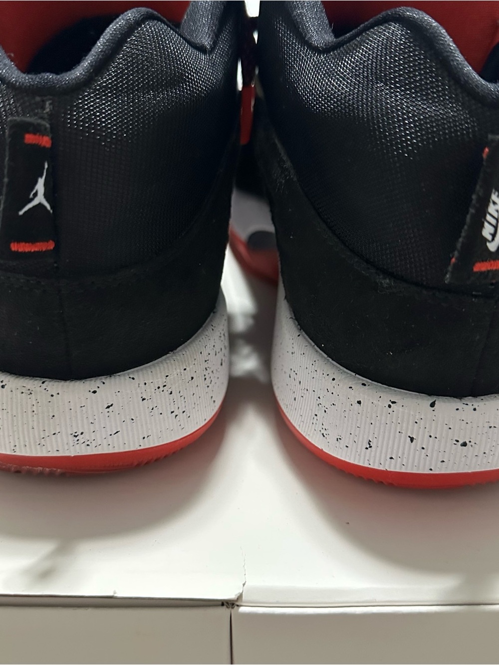 2021 Nike Air Jordan 35 'Bred' Black/Fire Red/Reflect silver - Picture 9 of 11